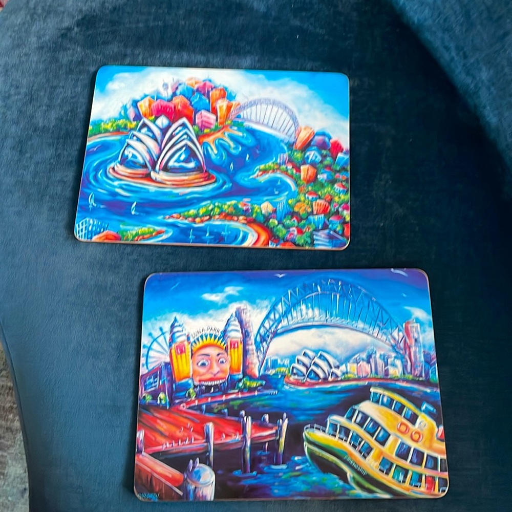 Sydney, Australia Themed Placemats or Wall Art
